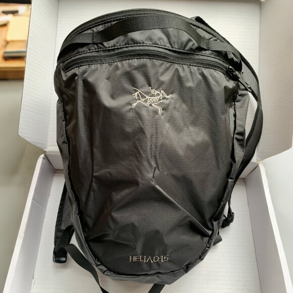 Arc'teryx Heliad 15 Backpack - Black - Picture 1 of 13
